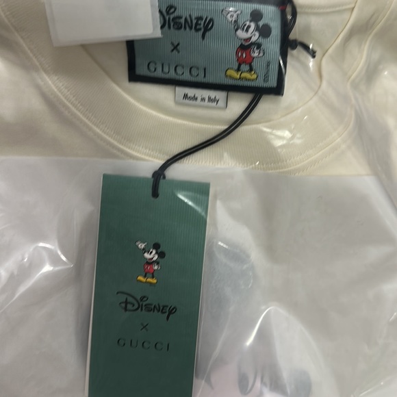 Gucci x Disney Mickey Mouse Unisex T-shirt Size M - Picture 11 of 12